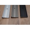 Type 845, Aluminium stair profiles for renovation with resilient ( elastic )flooring up to 3 mm.