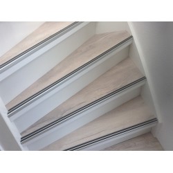 A37 -   Anti-slip stair profiles 36 X 20mm with double rubber strips