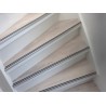 A37 -   Anti-slip stair profiles 36 X 20mm with double rubber strips