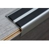 A37 -   Anti-slip stair profiles 36 X 20mm with double rubber strips