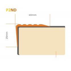 PVC - Antislip trapprofiel...