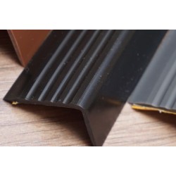 PVC - Stair nose - self-adhesive non-slip stair profile - P2ND 41x25mm