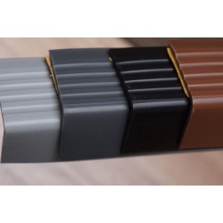 PVC - Stair nose - self-adhesive non-slip stair profile - P2ND 41x25mm
