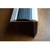 STP-XL 50 X 48mm ANTI SLIP STAIR PROFILE WITH RUBBER 25MM