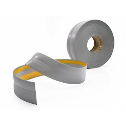 PVC 25M SOFT SKIRTING BOARD, SELF-ADHESIVE CORNER BAR