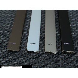 C33 SELF-ADHESIVE ALUMINUM ANGLE PROFILE 20 X 5.8 MM x 2 x 134 cm