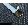 C33 SELF-ADHESIVE ALUMINUM ANGLE PROFILE 20 X 5.8 MM x 2 x 134 cm