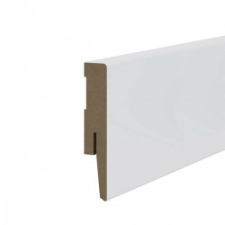 White skirting board MDF  x 10 pcs x heigh 10cm  x 15mm x 240cm
