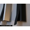 STP-XL 50 X 48mm ANTI SLIP STAIR PROFILE WITH RUBBER 25MM