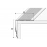 A41 Aluminium angle profile self-adhesive 35 x 35 mm x 2,7m