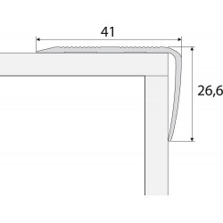 Aluminium hoeken, trapprofielen, trapkantprofielen en antislip trapneus